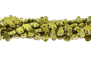 10x15mm Magnesite Elephant Beads 15.5" Yellow [t552y]