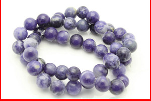 6mm Dark Sodalite Round Beads 15.5" natural [6r25]