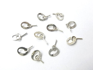 925 Sterling Silver Pendant Pin 5pcs. [y805c]