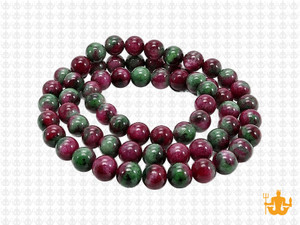 6mm Watermelon Agate Round Beads 15.5" dyed [6r39]
