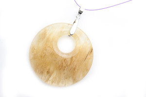50mm Rulite Quartz Ago-Ago Pendant [y696ap]