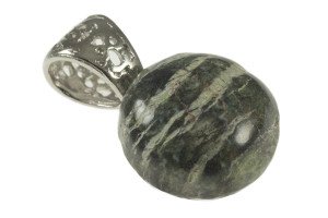 16mm Zerba Agate Round Cabochon 5pcs. 6mm thick [y719a]