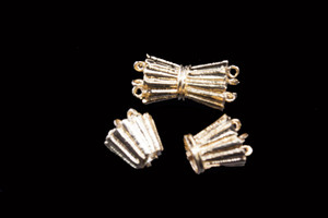 14K Gold Plated 20mm 5-6 Row Clasp [y641a]