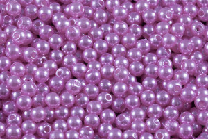 4mm Best Lustre Pink Faux Pearl About 500pcs. [y431a]