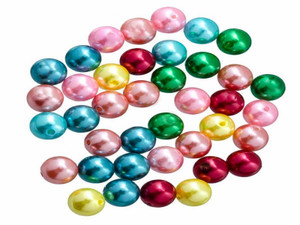 8mm Best Lustre Mix Faux Pearl About 70pcs. [y439c]