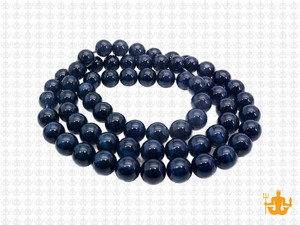 6mm Black Tiger Eye Round Beads 15.5" dyed [6g3k]