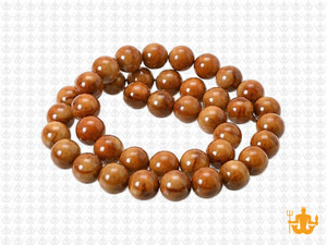 8mm Gold Lace Agate Round Beads 15.5" natural [8c29]