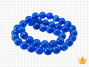 8mm Violet Jade Round Beads 15.5" dyed [8c56]