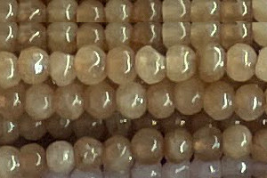 3mm Jade round faceted beads 15.5" [v0112]