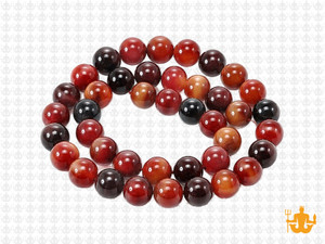 8mm Agate Round Beads 15.5" natural [8d30]