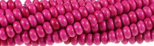 4mm Pink Magnesite Rondelle Beads t531f 15.5" [v0597u]