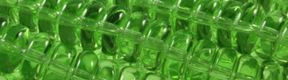 8mm Green Quartz Rondelle Beads u90a37 15.5" synthetic [v0599a]