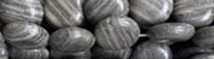 15mm Zebra Agate Coin Beads s4d43-15 15.5" [v0745]