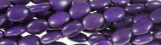 10x14mm Purple Magnesite Oval Beads t537p 15.5" [v0891]