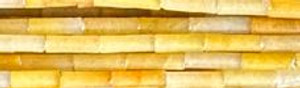 4x13mm Yellow Chalcedony Tube Beads 15.5" [v0919]