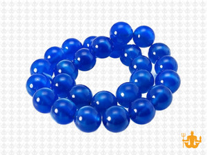 10mm Violet Jade Round Beads 15.5" dyed [10c56]