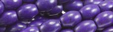 8x12mm Purple Magnesite Rice Beads t523p 15.5" [v1258]