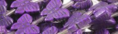 13x15mm Purple MagnesiteButterfly Beads t465p 15.5" [v2099c]