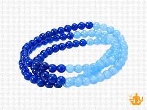 4mm  Multi-Colors Jade & Agate Beads 15.5" [4x74]
