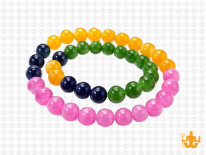 6mm  Multi-Colors Jade & Agate Beads 15.5" [6x51]