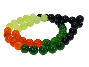 8mm  Multi-Colors Jade & Agate Beads 15.5" [8x52]