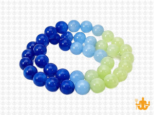 8mm  Multi-Colors Jade & Agate Beads 15.5" [8x56]