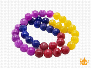 8mm  Multi-Colors Jade & Agate Beads 15.5" [8x62]