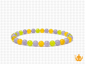 4mm Carnelian  & Jade Bracelet 7.5" [b1x64]