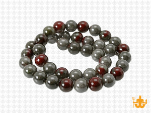 8mm Africa Blood Agate Round Beads 15.5" natural [8r71]