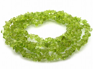 6-7mm Peridot Chips 15.5" [ca4]