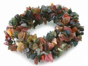 8-12mm Blood Agate Chips 15.5" [cd1]