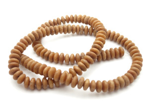 6mm Tiger Jasper Rondelle Beads 15.5" natural [r6a28]