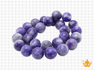 10mm Dark Sodalite Round Beads 15.5" natural [10r25]