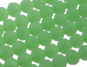 12mm Green Opal Quartz Faceted Round Beads About 35 Beads synthetic [uc10b3]