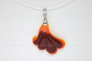 32X40mm Lucite Carved Designer Bead Pendant [z1133]