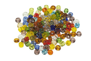 Seed bead 3mm 8/o 400pcs, Transparent Mix Colors [g91-3]