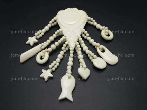 35X105mm Buffalo Bone Brooch [z1761]