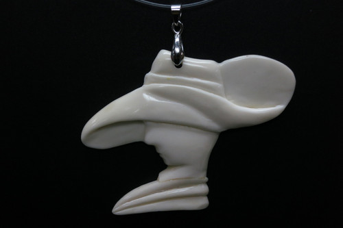 65x50mm Buffalo Bone Beauty Designer Bead Pendant [z5513]