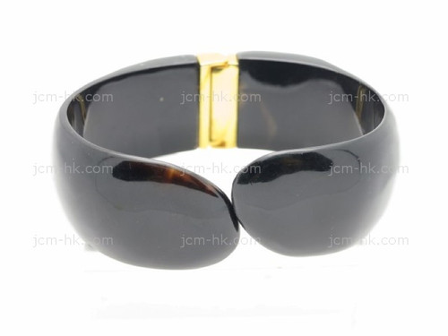 25mm Free Size Buffalo Horn Bangle [z7941]