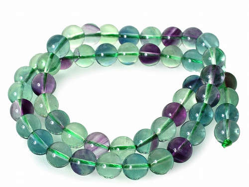 4mm Rainbow Fluorite Round Beads 15.5" natural [4r8]