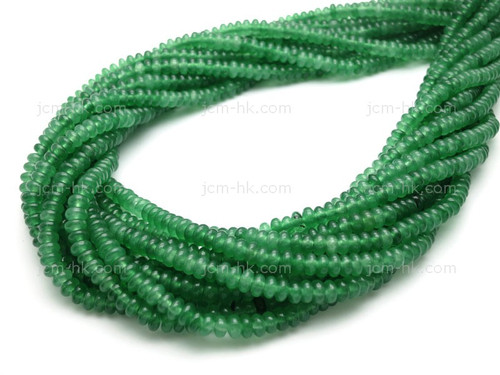 4mm Green Aventurine Rondelle Beads 15.5" natural [h3b15-4]