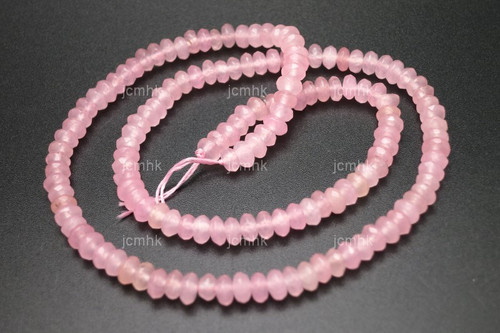 8mm Rose Quartz Rondelle dyed [s2b1]