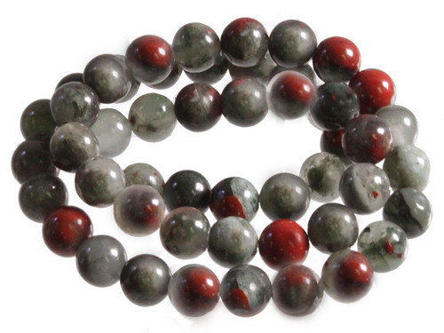 6mm Africa Blood Agate Round Beads 15.5" natural [6r71]