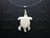 22x28mm Buffalo Bone Turtle Designer Bead Pendant [z8144]