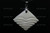 42X35mm Buffalo Bone Carved Designer Bead Pendant [z1461]