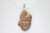 26x40mm Buffalo Bone Designer Bead Pendant, Natural Dyed [z5255]
