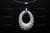 25x32mm Buffalo Bone Carved Designer Bead Pendant [z7118]