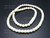 5mm Buffalo Bone Necklace 16" [z7841]