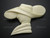 65x48mm Buffalo Bone Beauty Designer Bead Pendant [z8452]