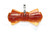 65x30mm Amber Horn Bow Tie Designer Bead Pendant [z5201]